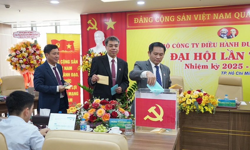 Chi bộ SWPOC nhiệm kỳ 2025–2030: Quyết tâm hoàn thành mục tiêu khí vào bờ quý III/2027