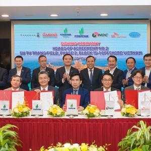 [VIDEO] Petrovietnam/PVEP ký Thỏa thuận khung (HOA) dự án Sư Tử Trắng giai đoạn 2B (Lô 15-1)