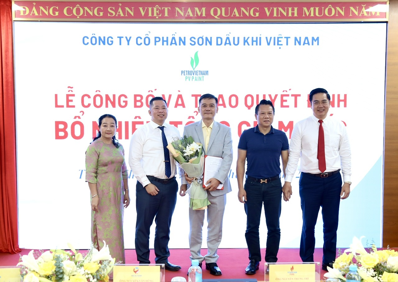 PVPAINT có Tổng Giám đốc mới