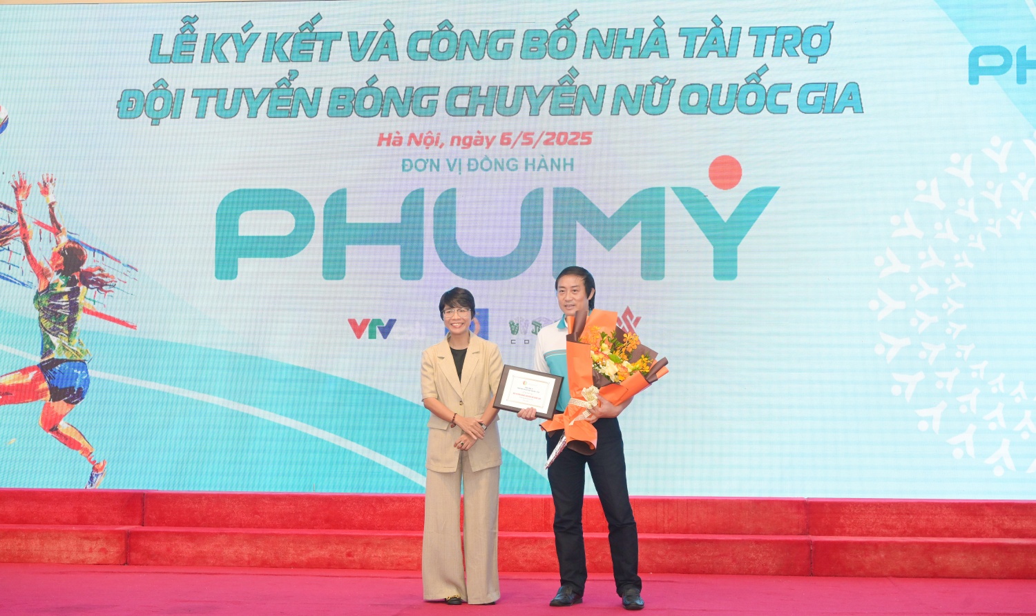 PVFCCo - Phú Mỹ đồng hành cùng Đội tuyển Bóng chuyền nữ Việt Nam