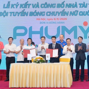 PVFCCo - Phú Mỹ đồng hành cùng Đội tuyển Bóng chuyền nữ Việt Nam