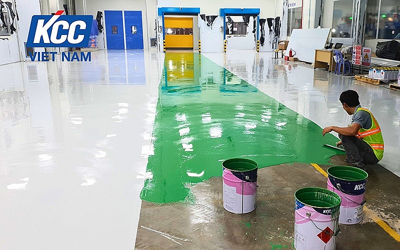 KCC Paint Việt Nam - Bứt phá với sơn sàn Epoxy cao cấp bền bỉ vượt trội