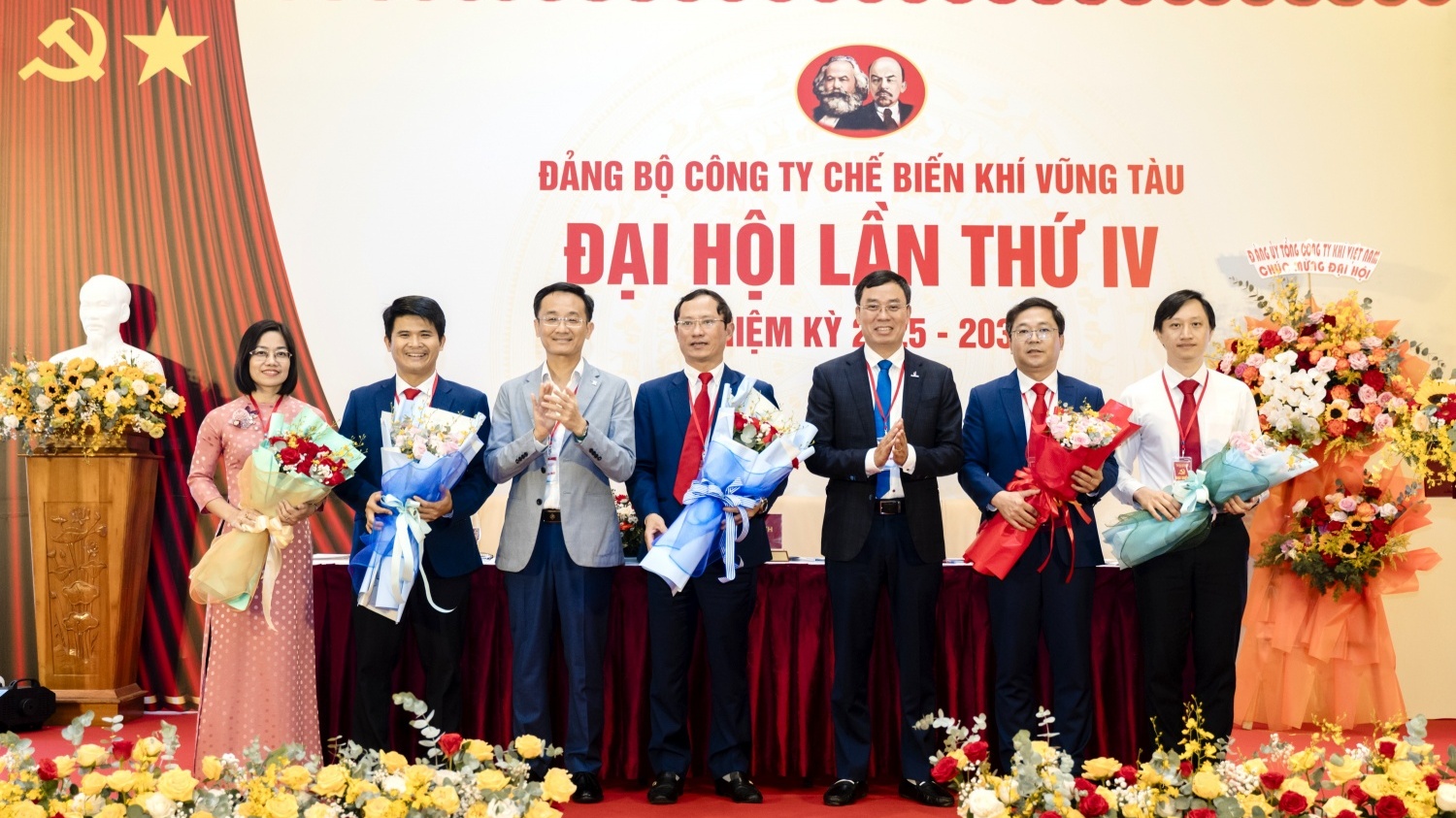 Đại hội Đảng bộ PV GAS VUNG TAU lần thứ IV, nhiệm kỳ 2025 – 2030: “Một đội ngũ – Một mục tiêu”
