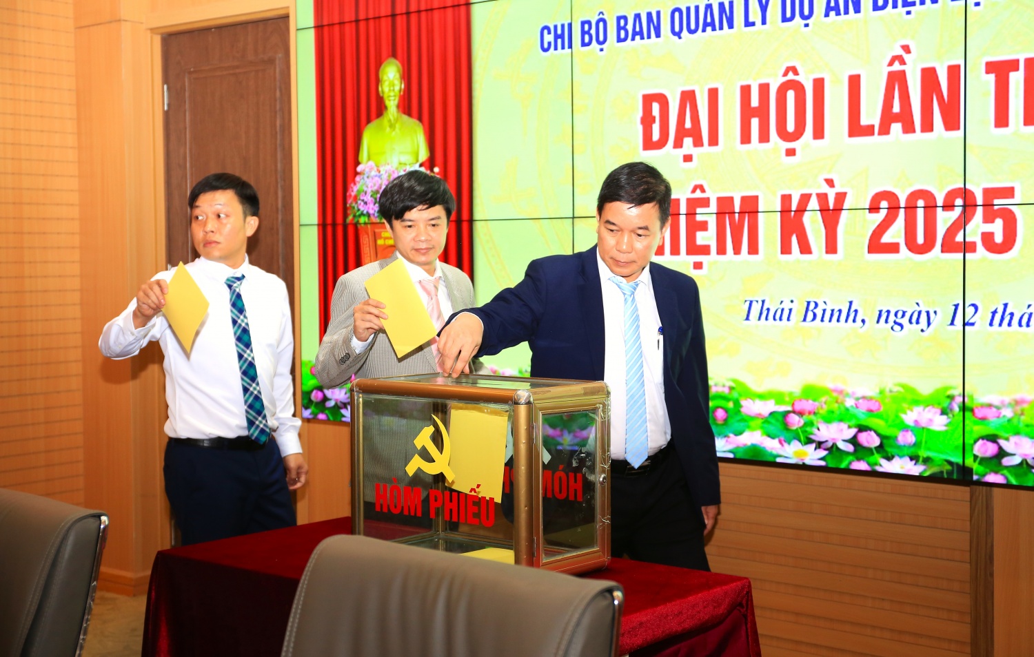 Chi bộ Ban QLDA ĐLDK Thái Bình 2: Phát huy tinh thần 