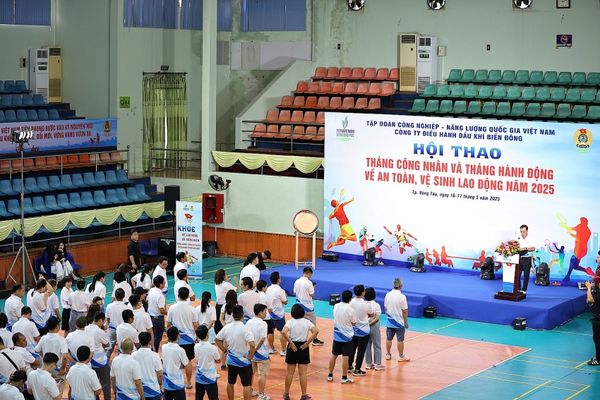 Sôi nổi Hội thao BIENDONG POC 2025: Lan tỏa tinh thần “One Team - One Goal”