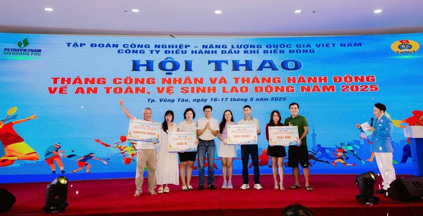 Sôi nổi Hội thao BIENDONG POC 2025: Lan tỏa tinh thần “One Team - One Goal”