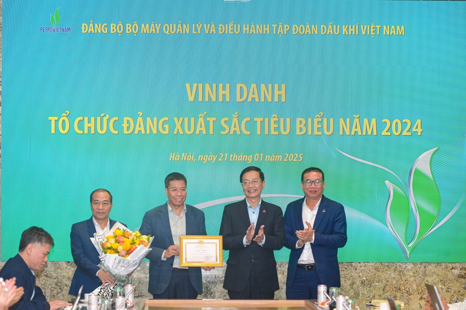 Đảng bộ BMQL&ĐH phát huy vai trò dẫn dắt hoạt động của Petrovietnam