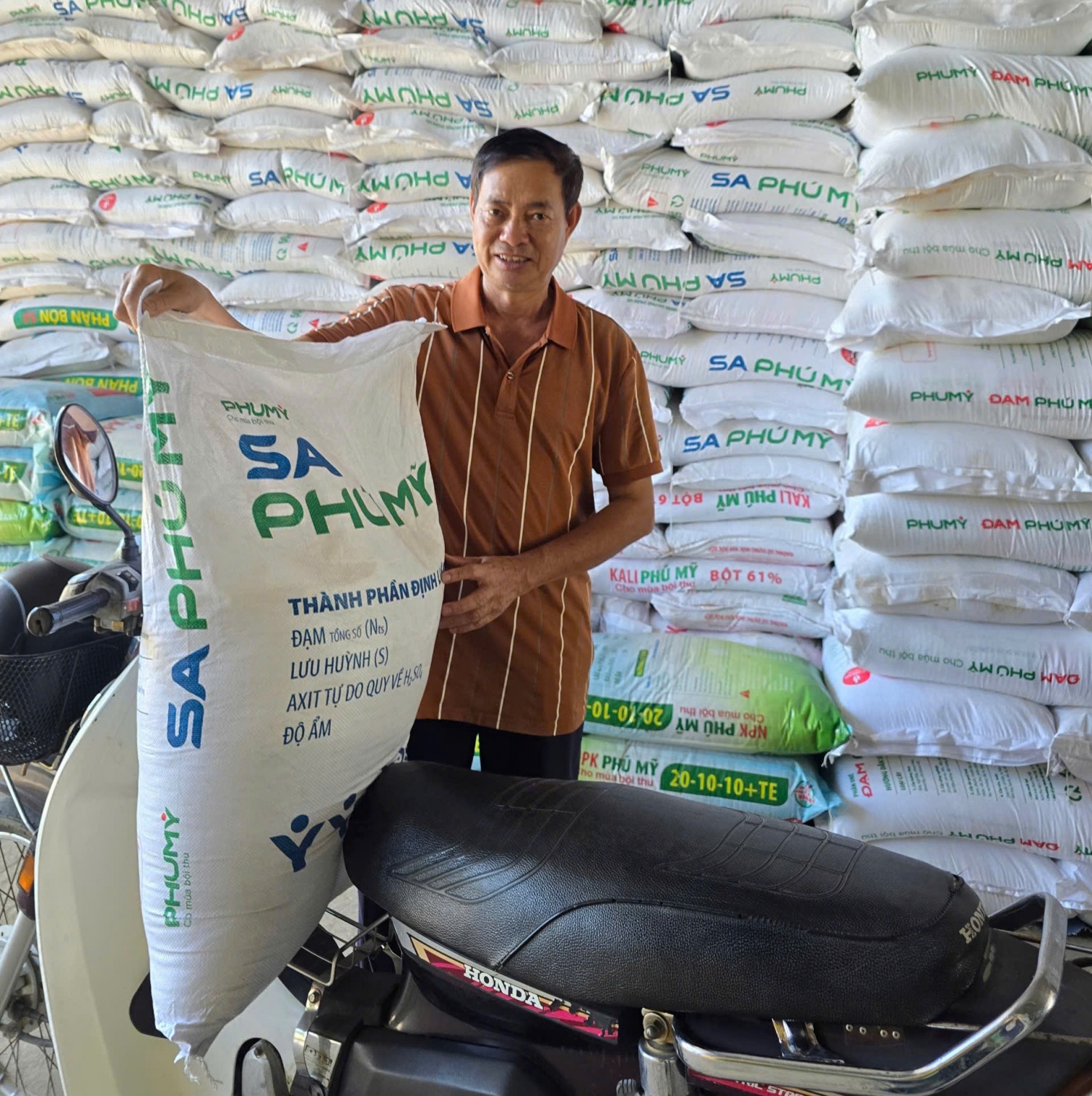 Phú Mỹ dự kiến cung ứng gần nửa triệu tấn phân bón cho vụ Hè Thu 2025