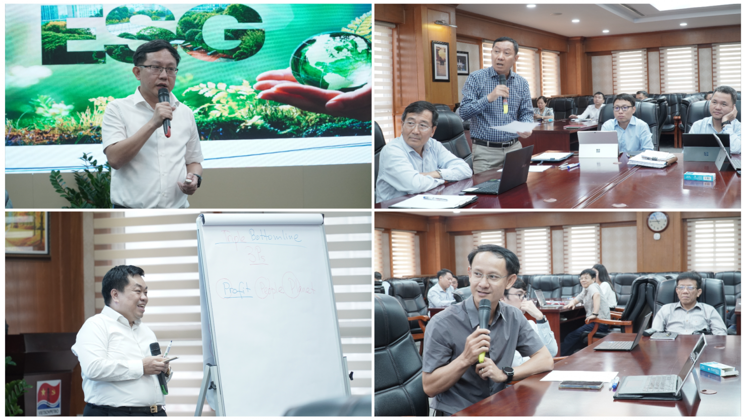 Vietsovpetro tổ chức khóa đào tạo về ESG trong lĩnh vực khai thác dầu khí