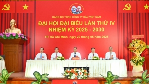 Đảng bộ Tổng công ty Dầu Việt Nam tổ chức thành công Đại hội Đại biểu lần thứ IV, nhiệm kỳ 2025-2030