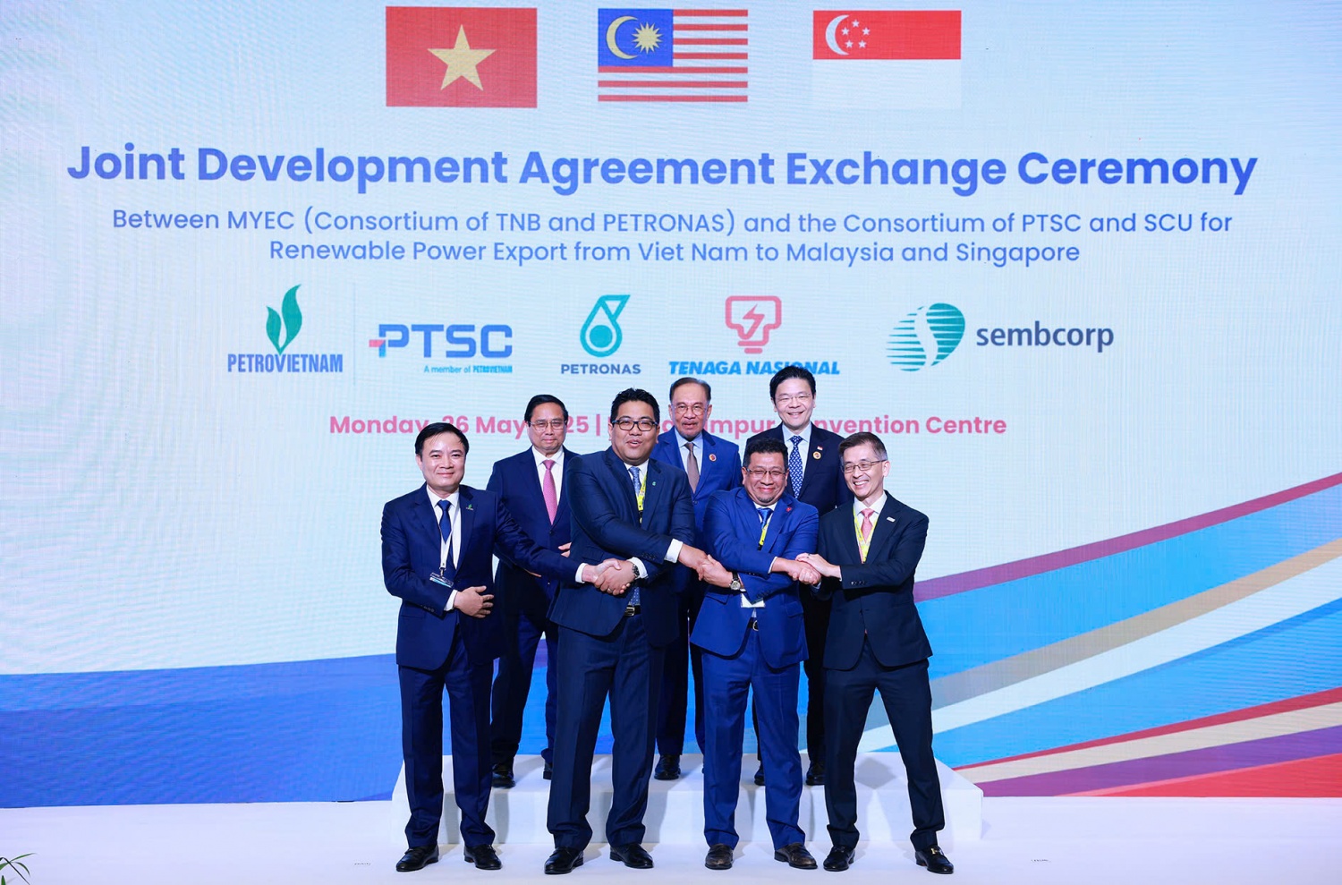 Tăng cường phát triển chung về năng lượng giữa Việt Nam, Malaysia và Singapore