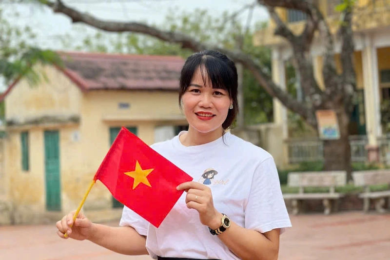 Cô giáo ở Nam Định dũng cảm cứu người giữa dòng nước xiết