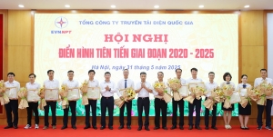 EVNNPT tổng kết phong trào thi đua yêu nước giai đoạn 2020-2025 và vinh danh các điển hình tiên tiến