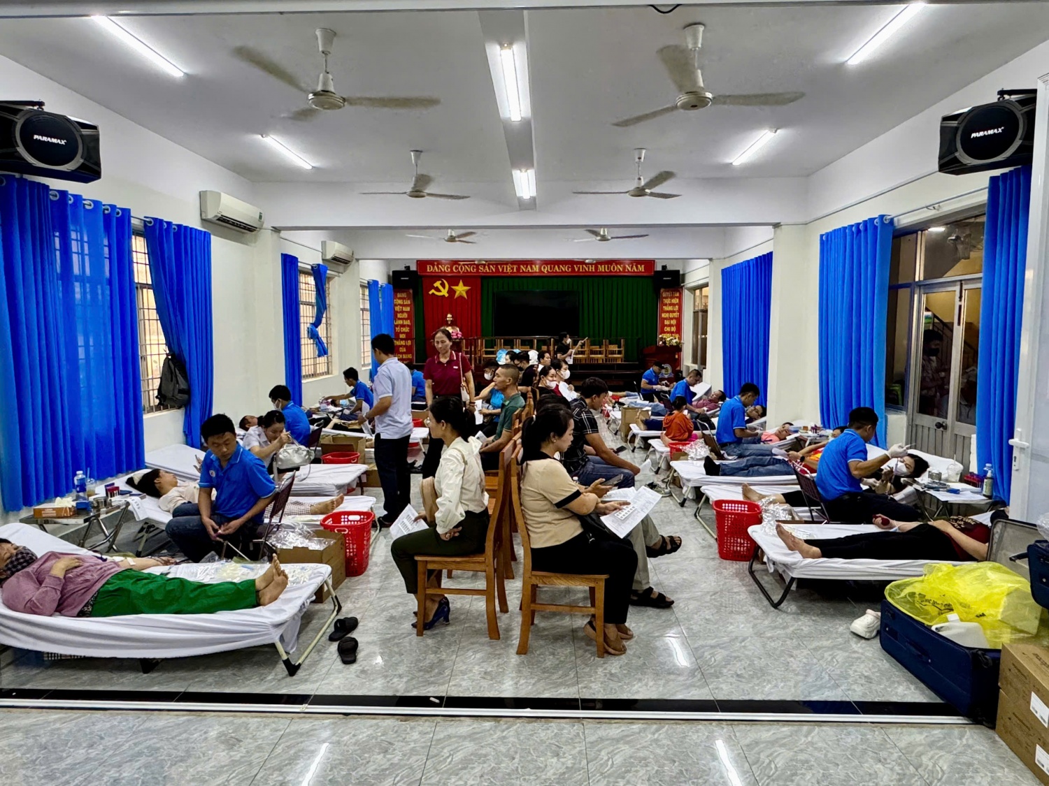 Công đoàn Vietsovpetro hưởng ứng Chương trình hiến máu “Nhiệt huyết người Dầu khí”