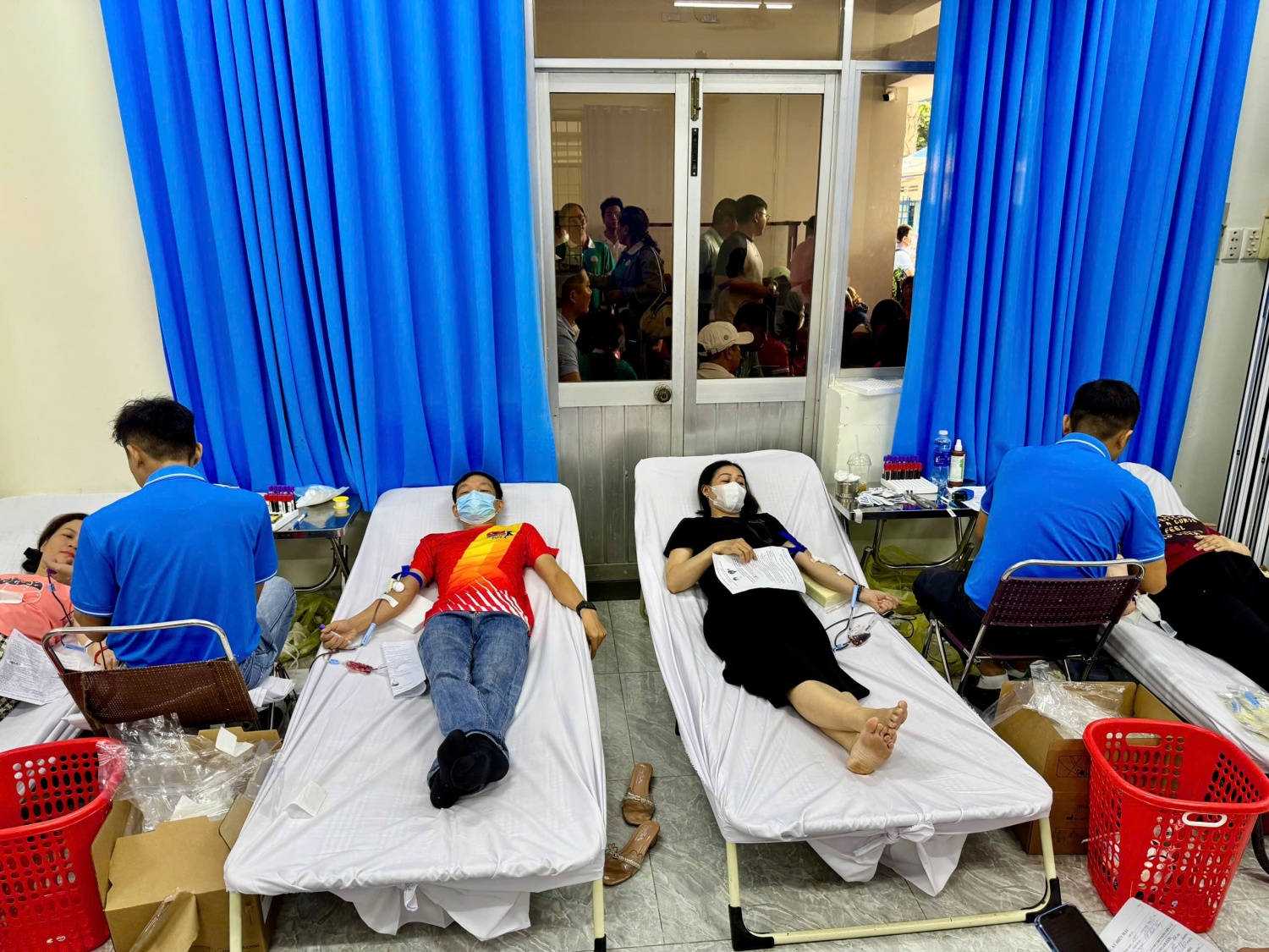 Công đoàn Vietsovpetro hưởng ứng Chương trình hiến máu “Nhiệt huyết người Dầu khí”