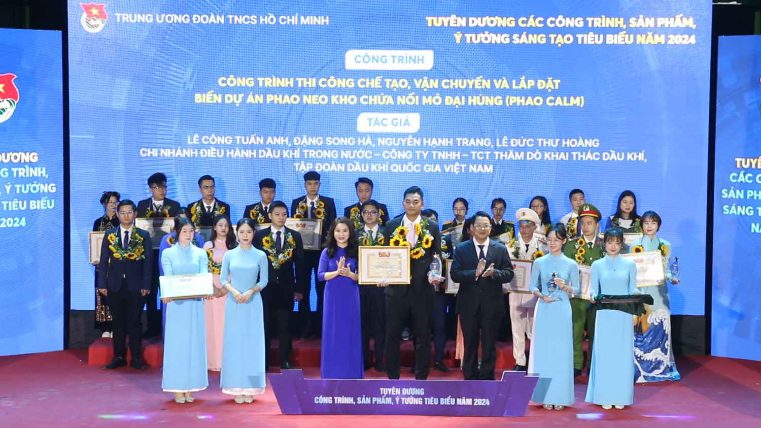 Công trình của Đoàn Thanh niên PVEP-POC vinh dự được Trung ương Đoàn trao bằng khen “Công trình, giải pháp, sản phẩm sáng tạo, sáng kiến tiêu biểu năm 2024”