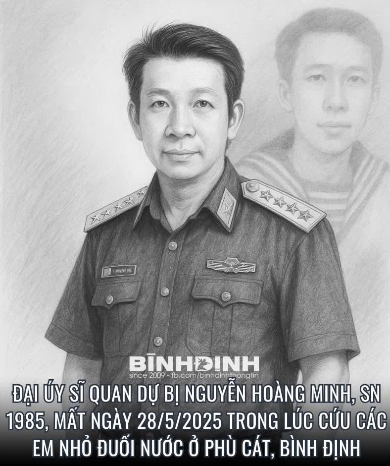 Đại úy Nguyễn Hoàng Minh: Tấm gương sáng về lòng quả cảm và đức hy sinh