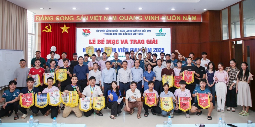 Sôi động Hội thao Sinh viên PVU 2025: Dấu ấn tuổi trẻ, gắn kết và phát triển toàn diện