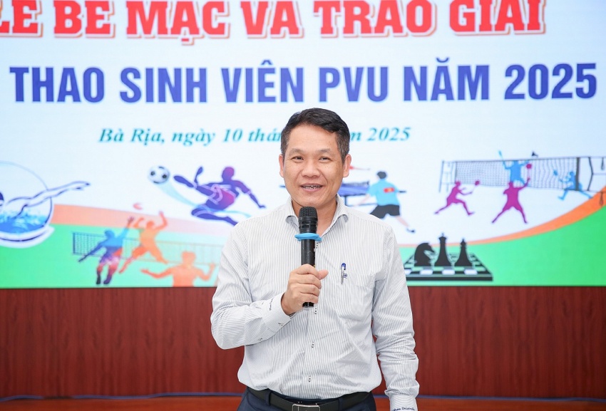 Sôi động Hội thao Sinh viên PVU 2025: Dấu ấn tuổi trẻ, gắn kết và phát triển toàn diện