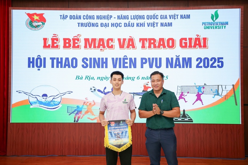 Sôi động Hội thao Sinh viên PVU 2025: Dấu ấn tuổi trẻ, gắn kết và phát triển toàn diện