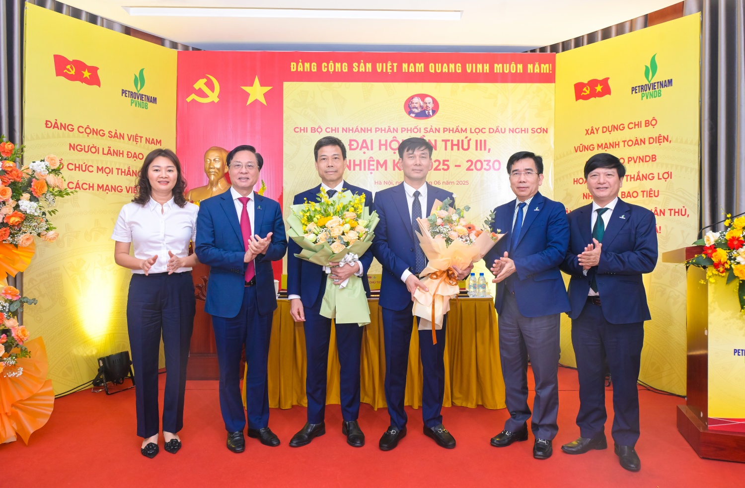 Chi ủy Chi bộ PVNDB nhiệm kỳ 2025-2030 ra mắt Đại hội