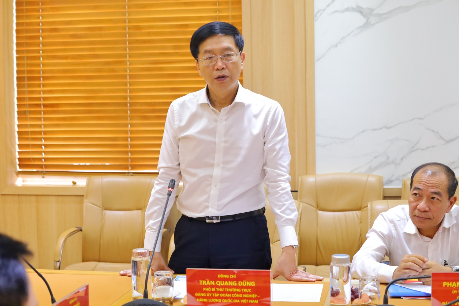 Đoàn công tác Đảng ủy Chính phủ thăm và làm việc tại kho cảng PV GAS Vũng Tàu