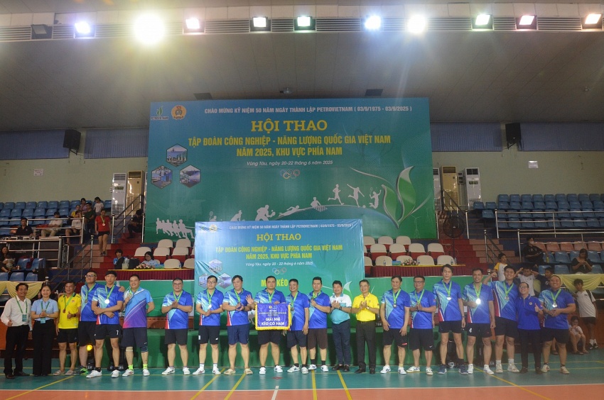 Rộn ràng không khí khai mạc Hội thao Petrovietnam khu vực phía Nam năm 2025 Rộn ràng không khí khai mạc Hội thao Petrovietnam khu vực phía Nam năm 2025