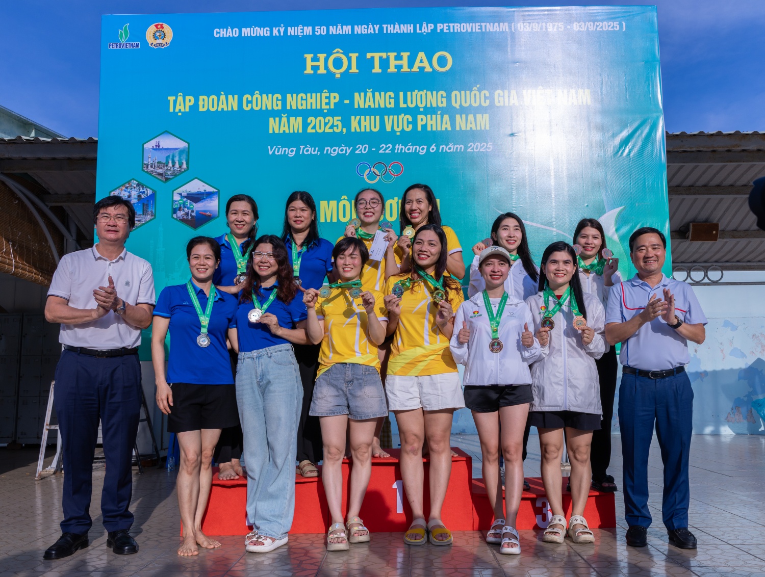 Hội thao Petrovietnam khu vực phía Nam thành công tốt đẹp