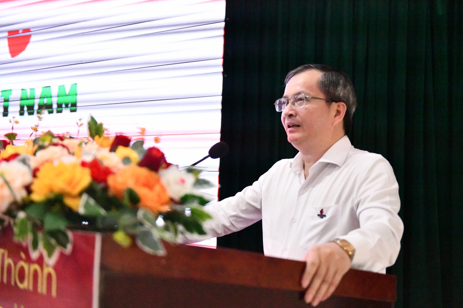 Thành viên HĐQT BSR Khương Lê Thành phát biểu tại buổi Tọa đàm