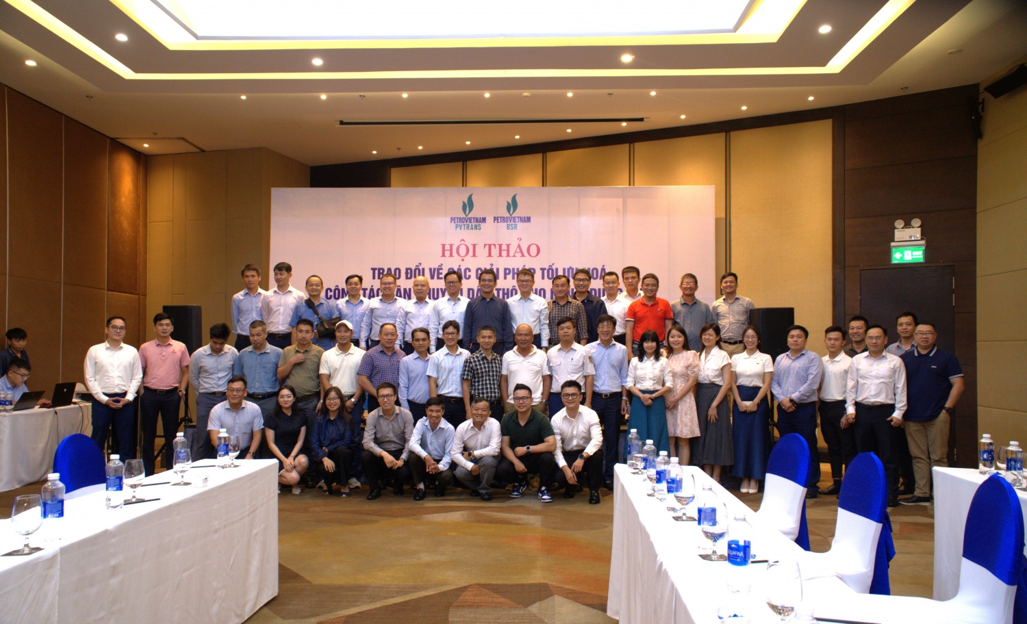 PVTrans và BSR tổ chức hội thảo về công tác phối hợp bốc dầu và khai thác tàu trong mùa thời tiết xấu
