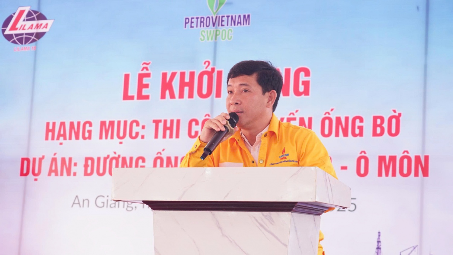 Khởi công hạng mục tuyến ống bờ dự án Đường ống dẫn khí Lô B - Ô Môn