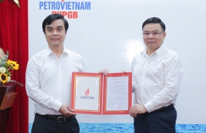 Đồng chí Nguyễn Minh Đạo giữ chức vụ Phó Bí thư Đảng ủy phụ trách Đảng bộ, Phó Giám đốc PVPGB