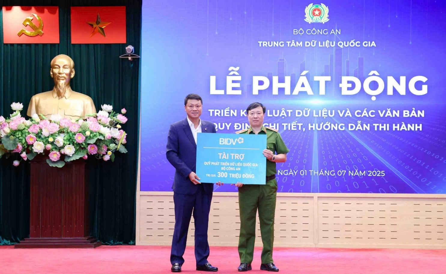 BIDV đồng hành cùng Trung tâm Dữ liệu quốc gia
