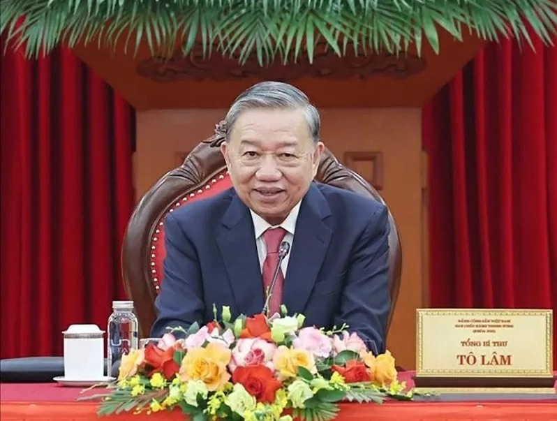 Tổng Bí thư Tô Lâm và Tổng thống Hoa Kỳ Donald Trump điện đàm