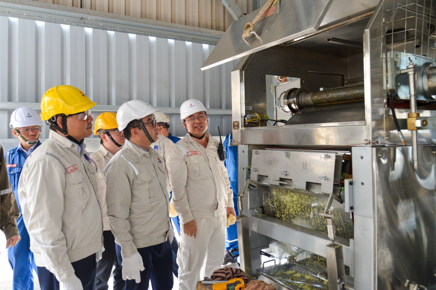 Dây chuyền tạo hạt lưu huỳnh tại phân xưởng SRU - BSR áp dụng công nghệ pastillation hiện đại, vận hành an toàn, thân thiện với môi trường