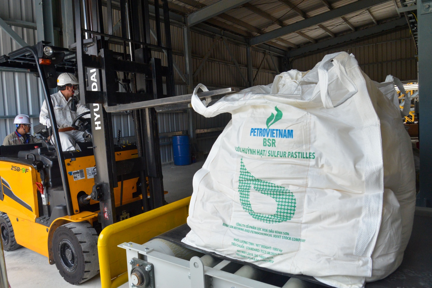 Dự kiến, trong tháng 7/2025, BSR sẽ xuất bán sản phẩm lưu huỳnh dạng hạt đầu tiên ra thị trường