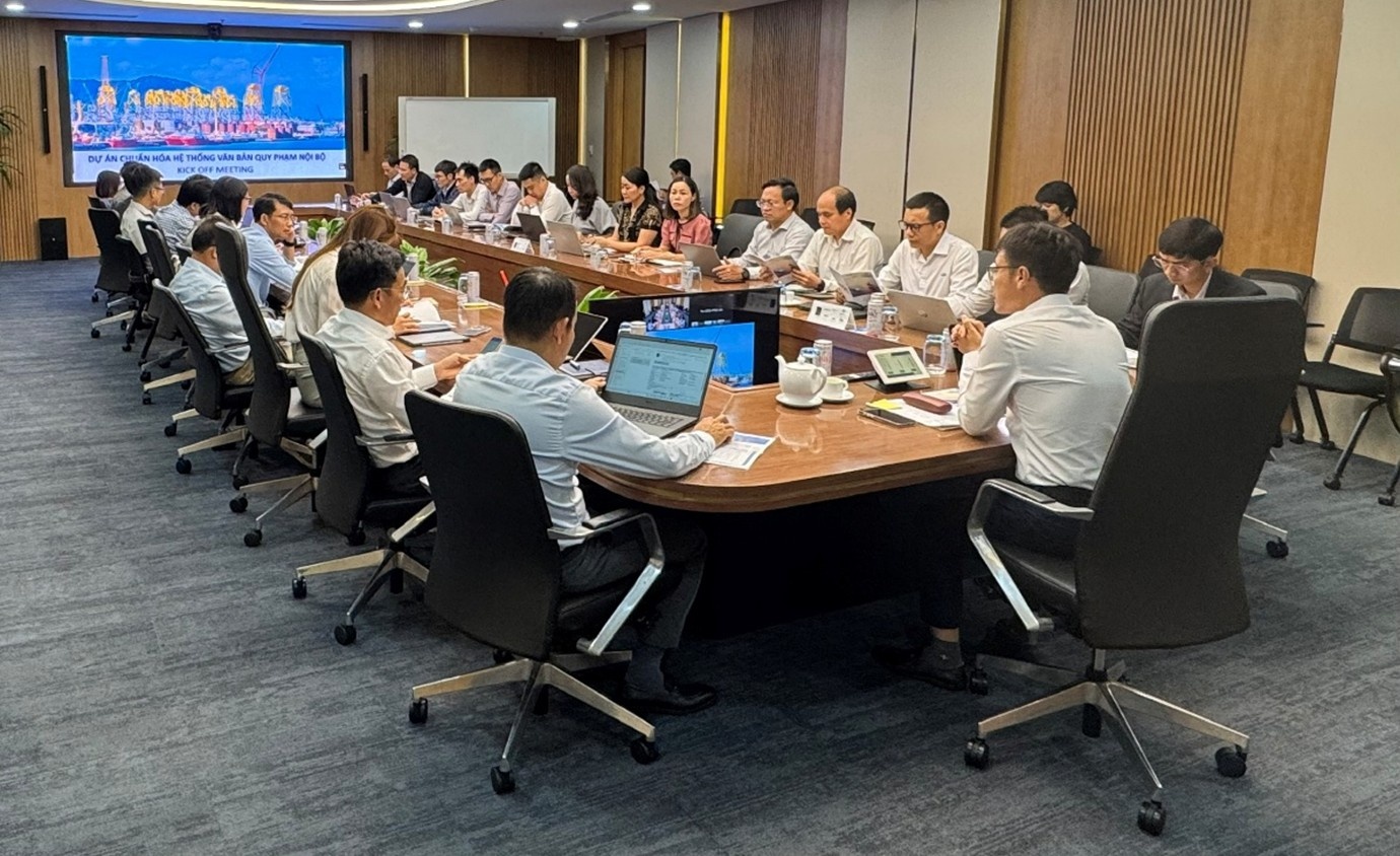 Chuẩn hóa văn bản quy phạm nội bộ - Nâng tầm quản trị, thúc đẩy chuyển đổi số tại PTSC Chuẩn hóa VBQPNB – nâng tầm quản trị và thúc đẩy chuyển đổi số tại PTSC