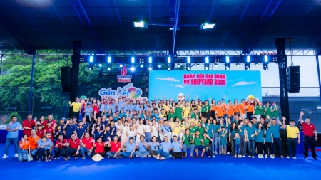 Ngày hội Gia đình PV Shipyard 2025 - Gắn kết yêu thương