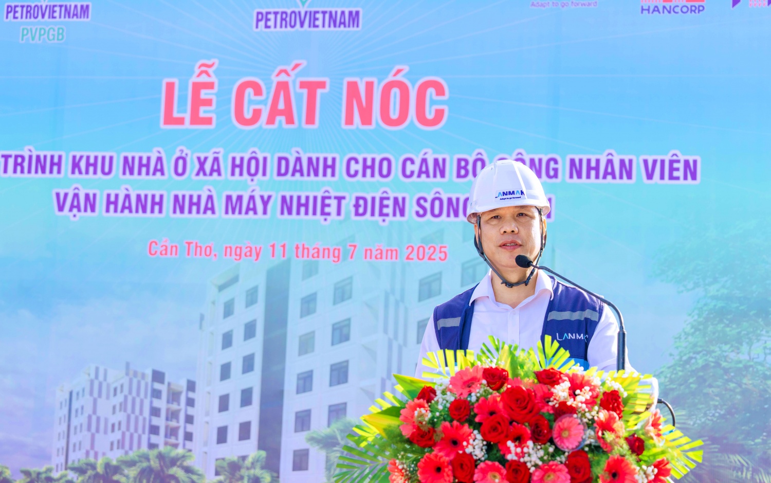 PVPMB đẩy nhanh tiến độ dự án nhà ở xã hội dành cho CBNV NMNĐ Sông Hậu 1