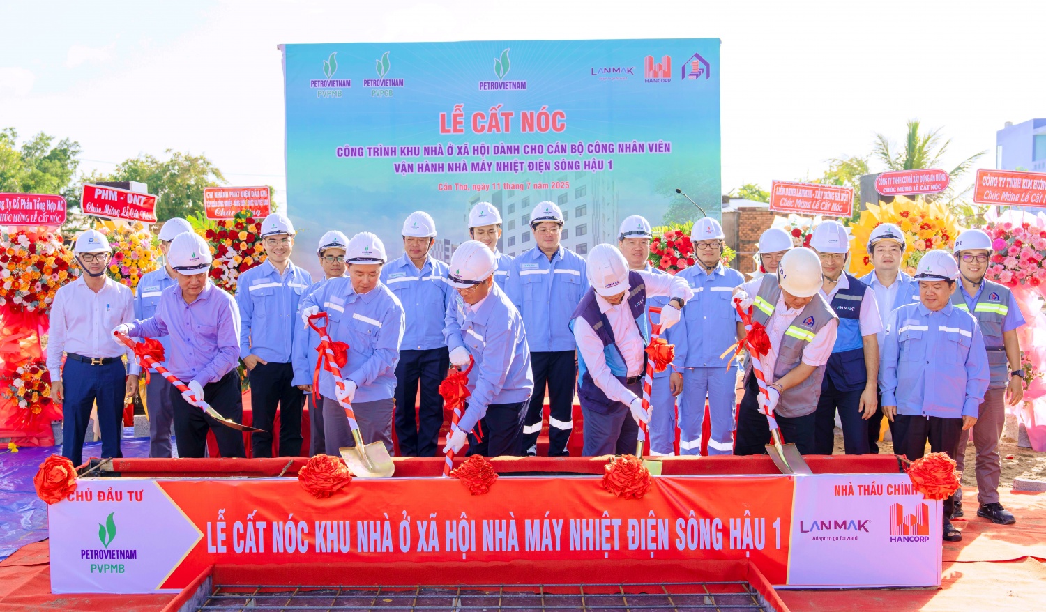 PVPMB đẩy nhanh tiến độ dự án nhà ở xã hội dành cho CBNV NMNĐ Sông Hậu 1