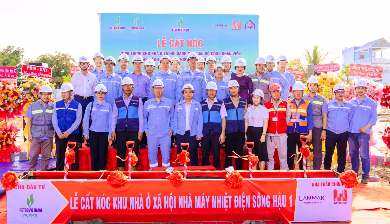 PVPMB đẩy nhanh tiến độ dự án nhà ở xã hội dành cho CBNV NMNĐ Sông Hậu 1