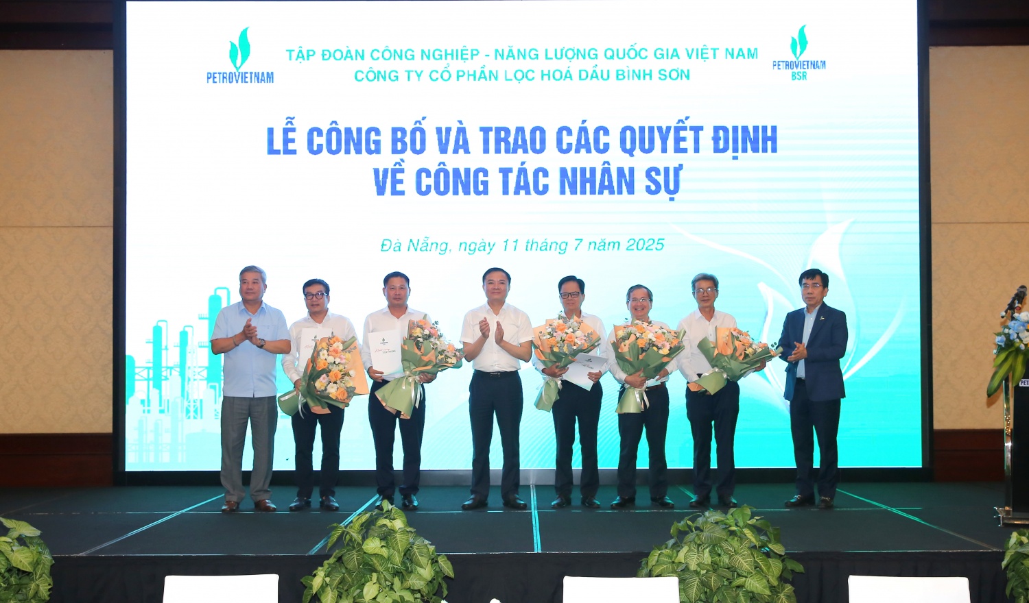 Công bố quyết định ủy quyền quản lý phần vốn góp và bổ nhiệm 2 Phó Tổng Giám đốc tại BSR