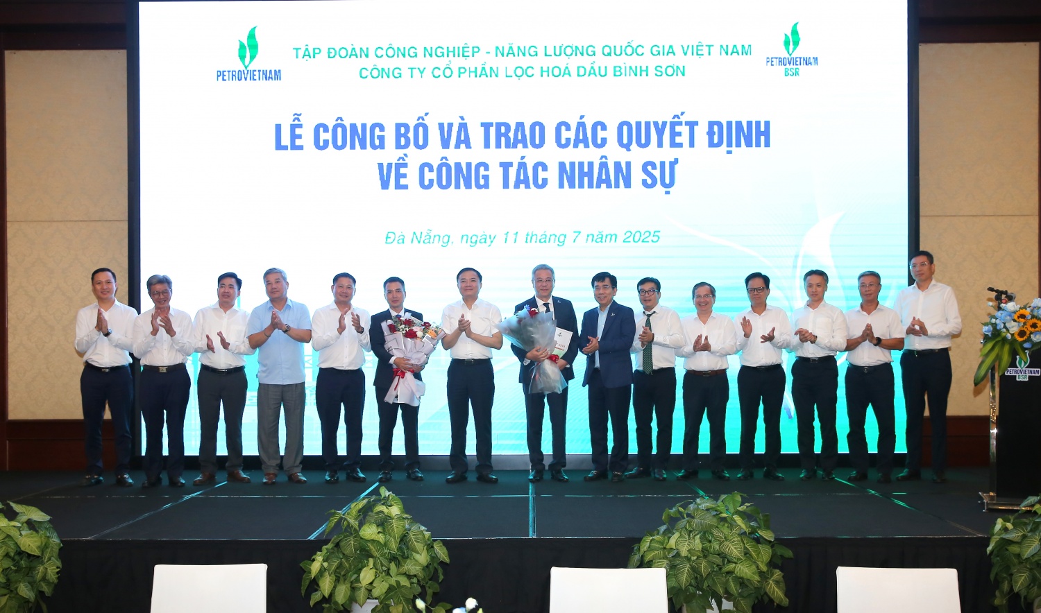 Công bố quyết định ủy quyền quản lý phần vốn góp và bổ nhiệm 2 Phó Tổng Giám đốc tại BSR