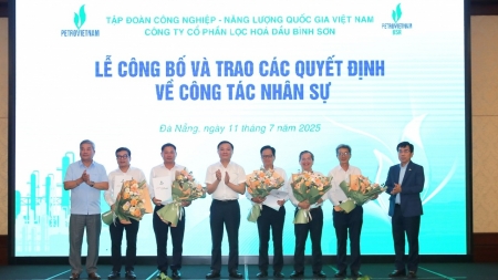 Công bố quyết định ủy quyền quản lý phần vốn góp và bổ nhiệm 2 Phó Tổng Giám đốc tại BSR