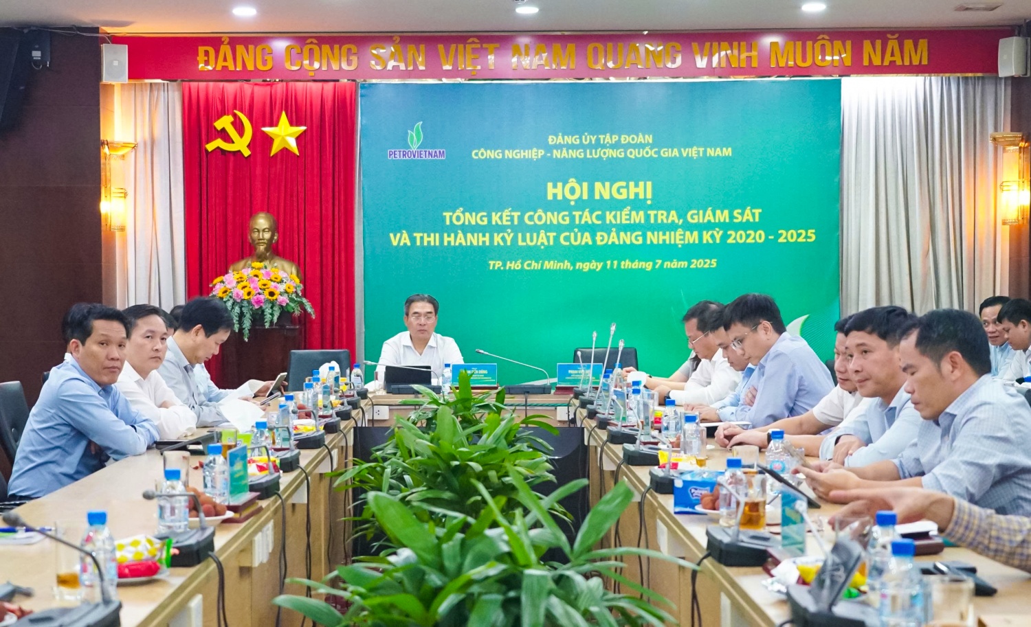 Petrovietnam tổng kết công tác kiểm tra, giám sát và thi hành kỷ luật Đảng nhiệm kỳ 2020–2025 Petrovietnam tổng kết công tác kiểm tra, giám sát và thi hành kỷ luật Đảng nhiệm kỳ 2020–2025