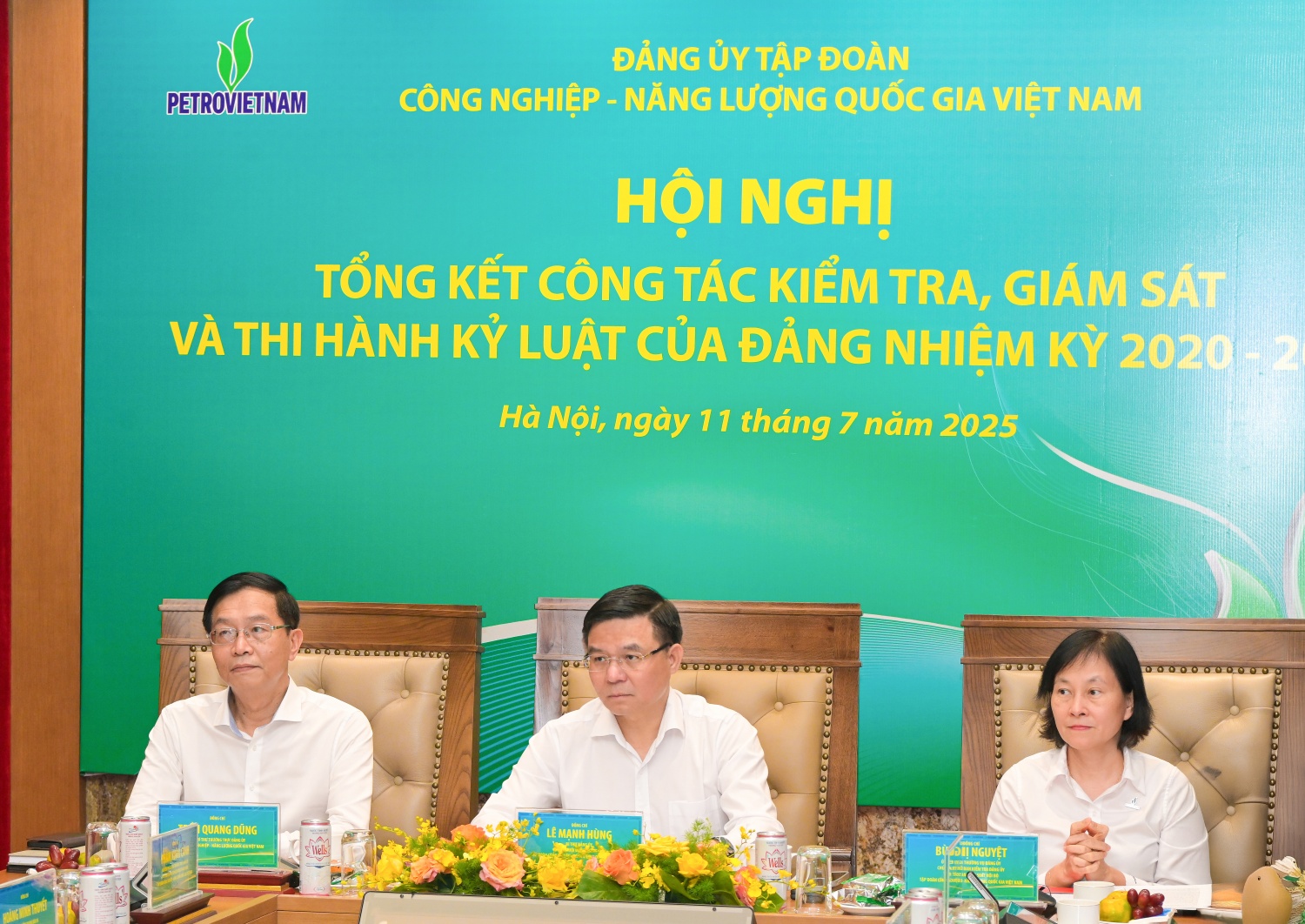 Petrovietnam tổng kết công tác kiểm tra, giám sát và thi hành kỷ luật Đảng nhiệm kỳ 2020-2025 Petrovietnam tổng kết công tác kiểm tra, giám sát và thi hành kỷ luật Đảng nhiệm kỳ 2020-2025