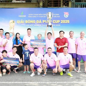 Sôi nổi Giải bóng đá PVEP Cup 2025: Phát huy tinh thần thể thao, gắn kết người lao động