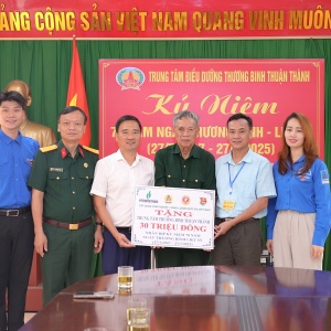 Petrovietnam thăm hỏi, động viên, tri ân các thương binh tại Thuận Thành, Bắc Ninh