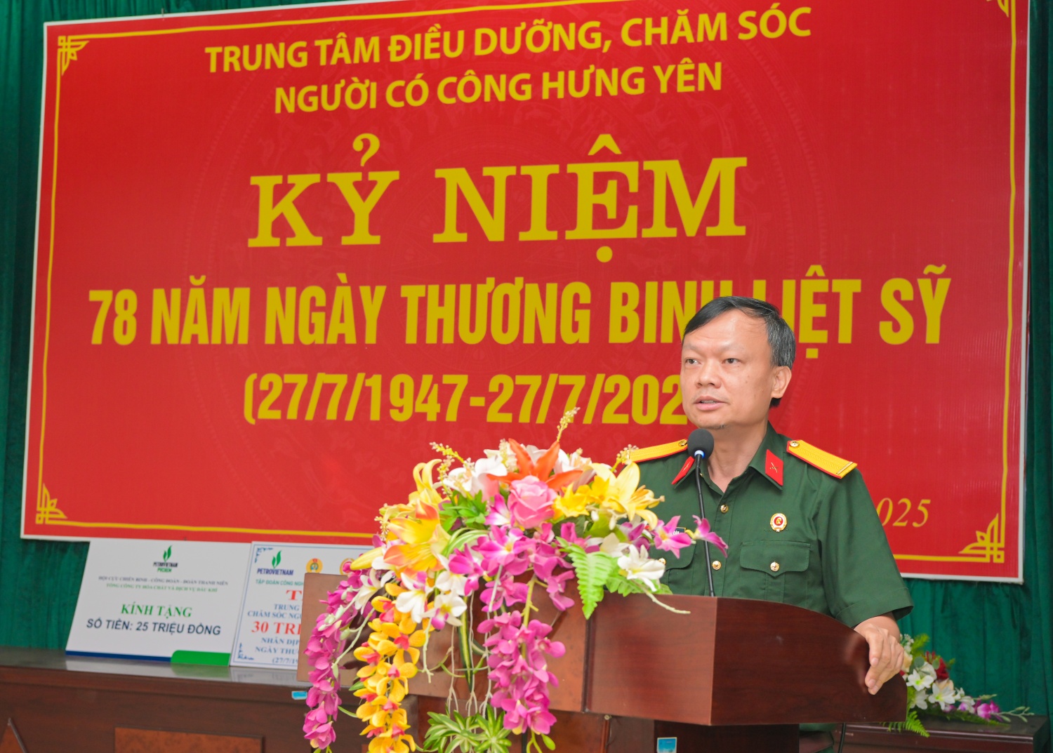 Hội CCB Petrovietnam/PVChem thăm, tặng quà các thương, bệnh binh tại Hưng Yên