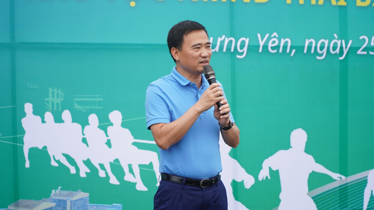 Sôi nổi Hội thao công nhân lao động Petrovietnam khu vực NMNĐ Thái Bình 2 năm 2025